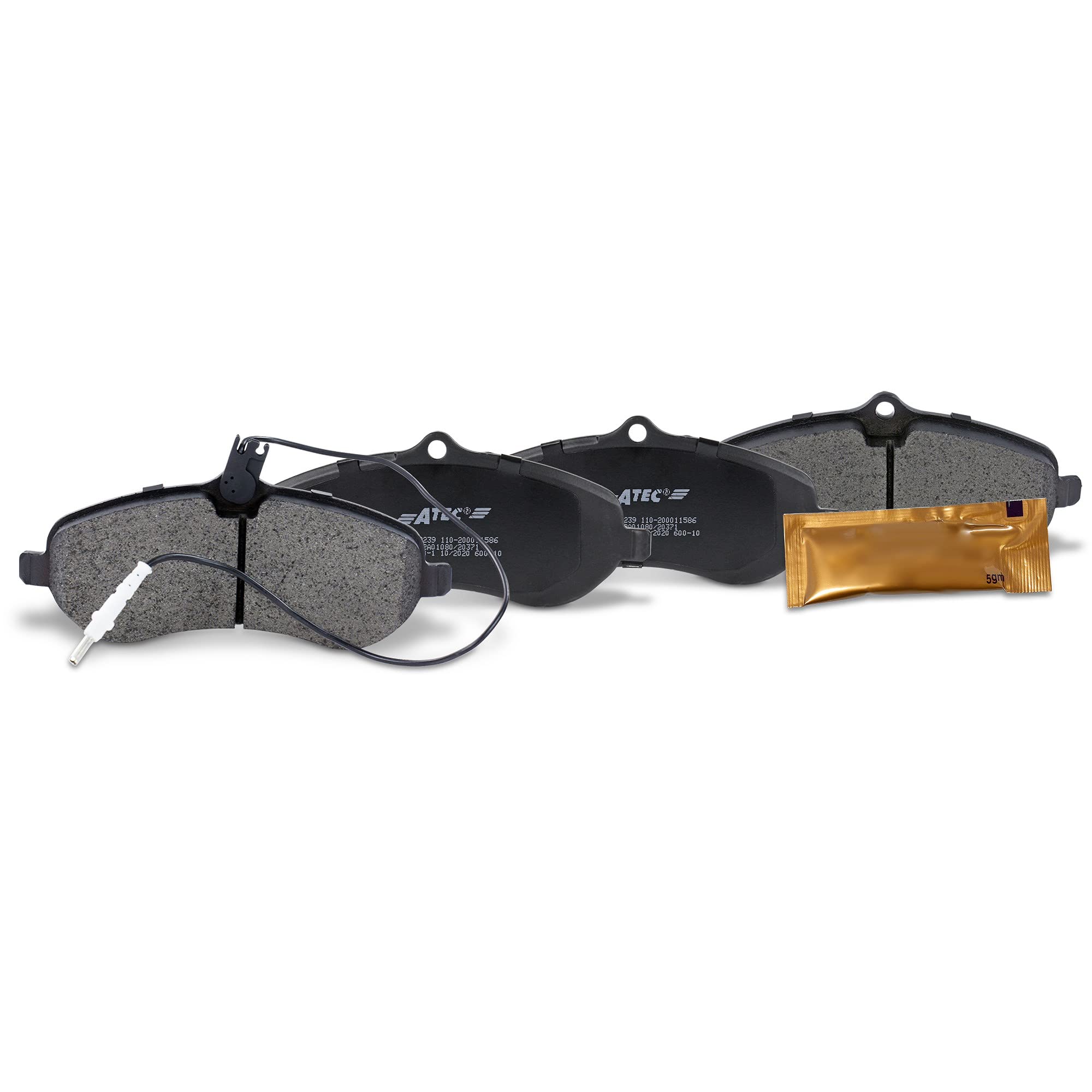 ATEC Germany Set di freni con dischi anteriori Ø 304 mm ventilati+