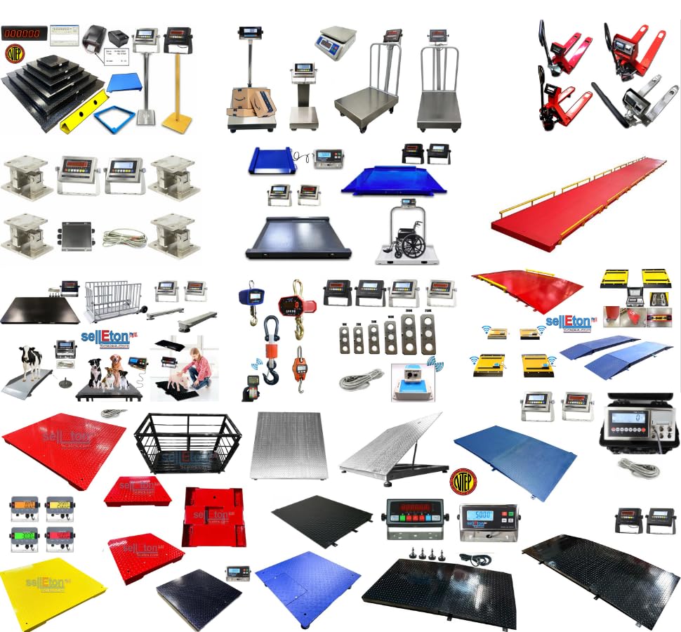 Miniatura 6 de SellEton SL-926 - Báscula para colgar o grúa (tipo S) (5,000 lb x 0,5 lb)