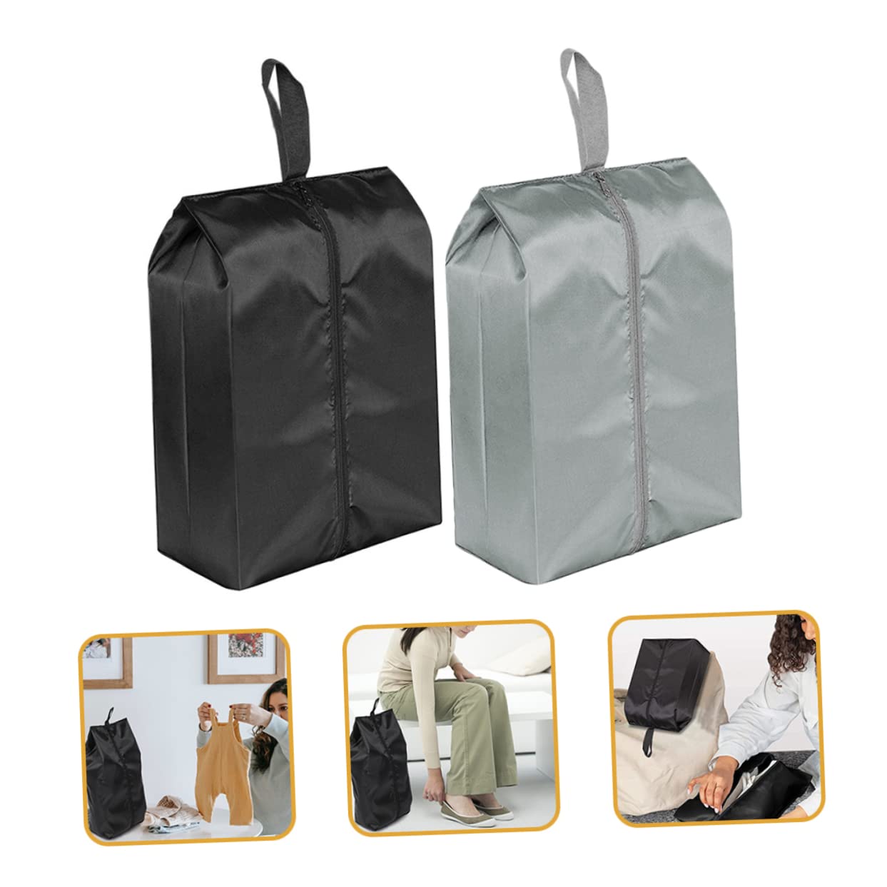 8piezas Bolsa De Calzado Organizador De Zapatos Portátil para Viajes para Hombres y Mujeres