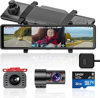 4K高画質& 車内／車外対応IP67防水リアカメラ&ミラー型ドラレコ】 4Kフロ 4K高画質& 車内／車外対応IP67防水リアカメラ&ミラー型ドラレコ