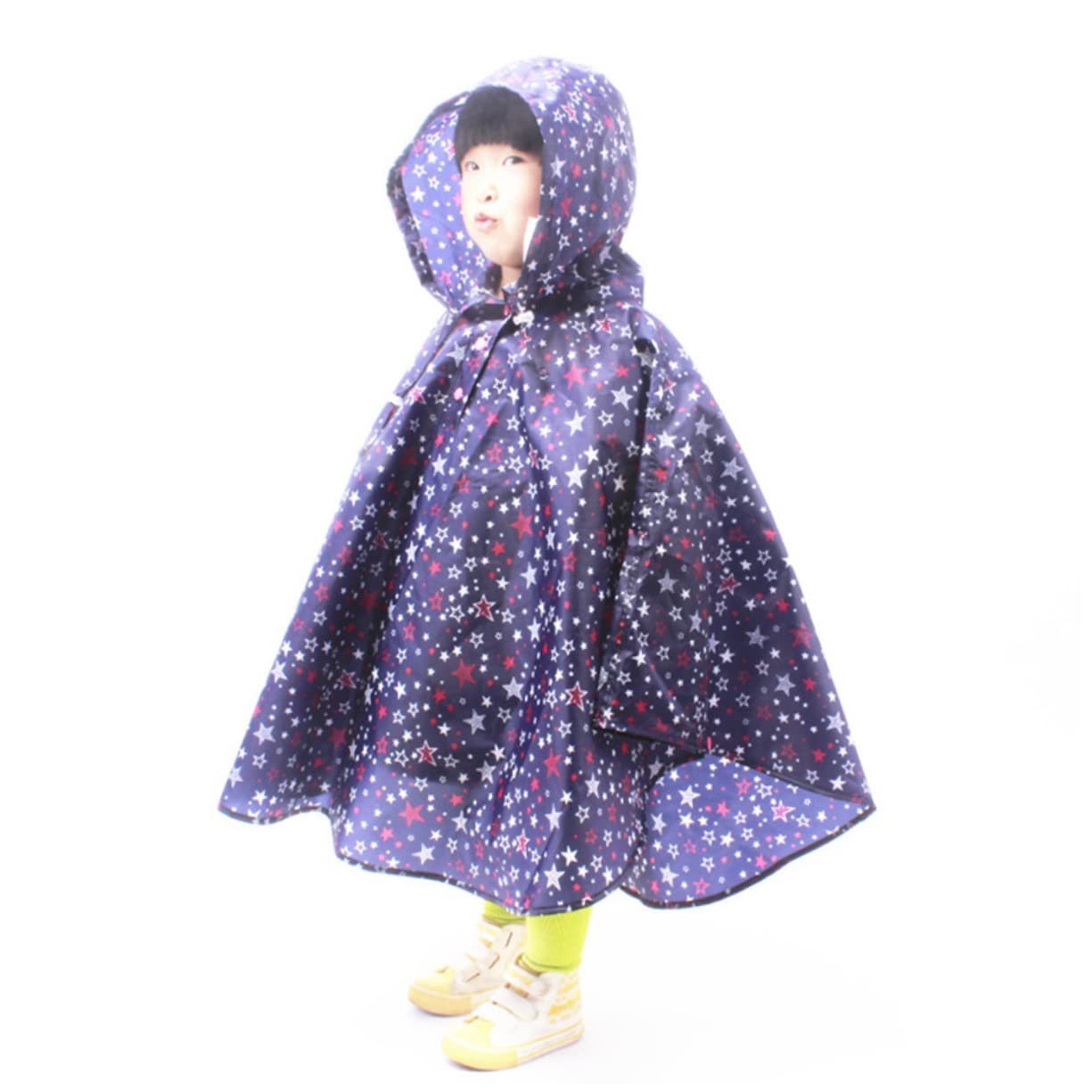 Milisten Chaqueta De Lluvia Para Niños Traje De Lluvia Para Niños Poncho Impermeable Para Pequeños Impermeable Bolsa Para Lindos