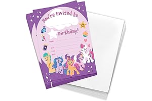 10-Pack Desert Cactus My Little Pony Invitations