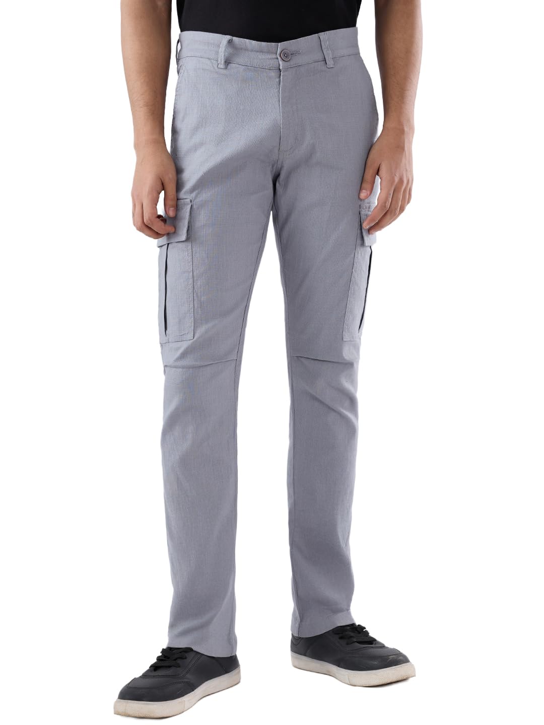 spykar Men Green Regular Fit Mid Rise Casual Cargo-picture-34