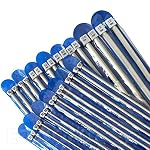 Filan Aluminum Knitting Needles, Single Pointed Set. 35cm(14") Long (15 Pairs: 2mm-12mm)