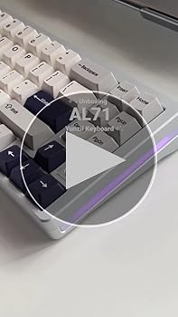 Amazon | YUNZII AL71 68% ゲーミングキーボード フルアルミCNC