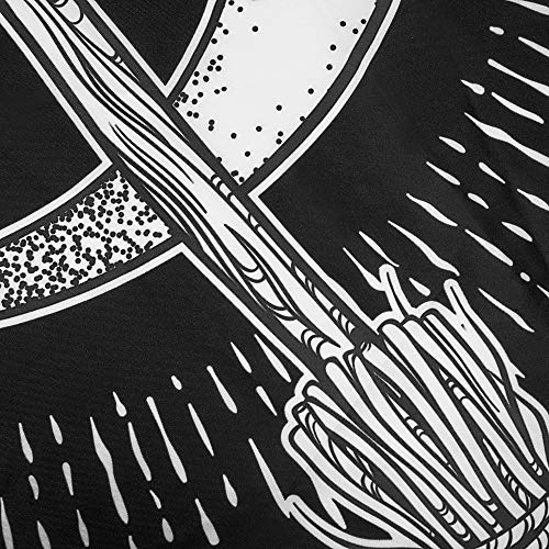 Hvest Witchy Moon Tapestry Wall Hanging Moon And Broom With Starry Night Wall Hanging Tapestry Bohemian Black And White Tapestry For Bedroom Living Room Wall Decor, 40X60 Inches #TOP6
