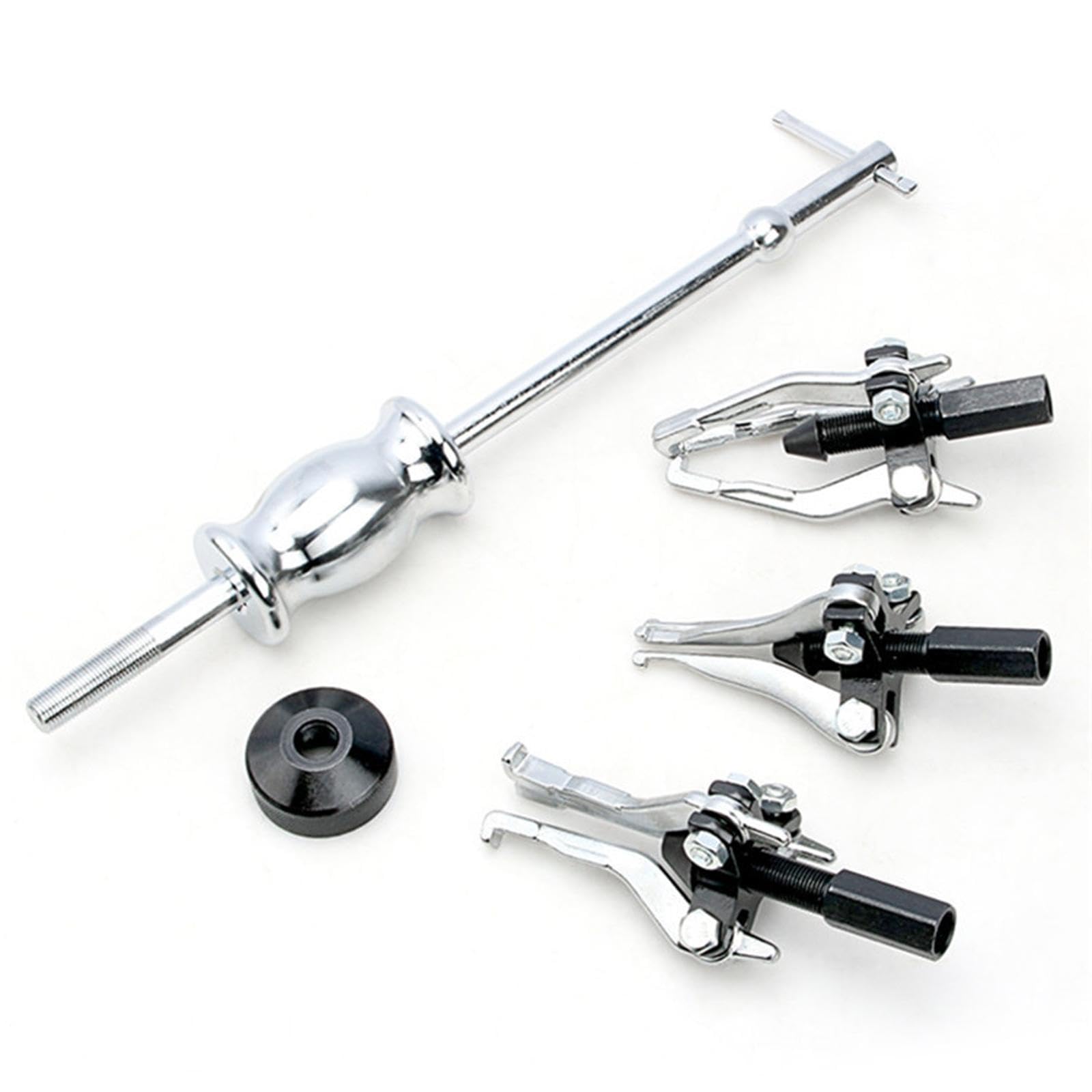 Amagogo Extractor de cojinetes de engranajes de 3 mordazas, juego de extractores de poleas de engranajes y externos, portátil, profesional,