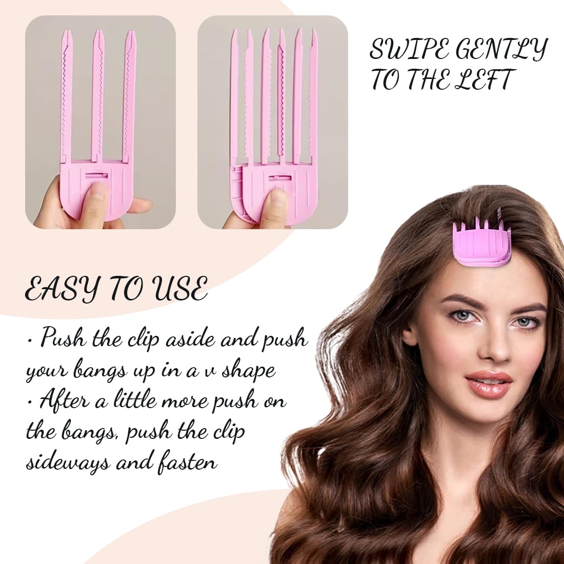 4pcs Clip per radice capelli, Clip volume per radici, clip per capelli per sollevamento radice,Bigodino per capelli con volume naturale, fermaglio per capelli senza traccia, fermaglio per radice