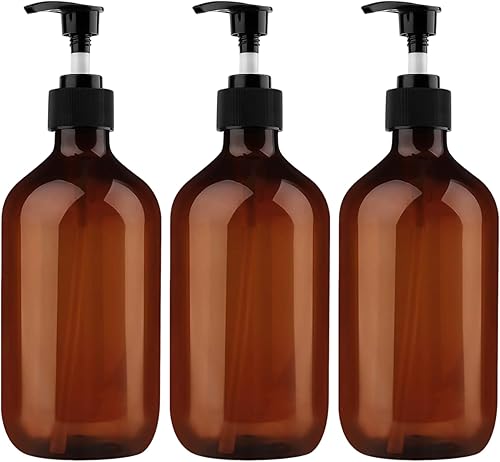 Miniatura 12 de Yebeauty - Dispensador de botellas de 10 oz/10.1 fl oz, dispensador de plástico vacío para ducha, dispensador de jabón, champú, dispensador con