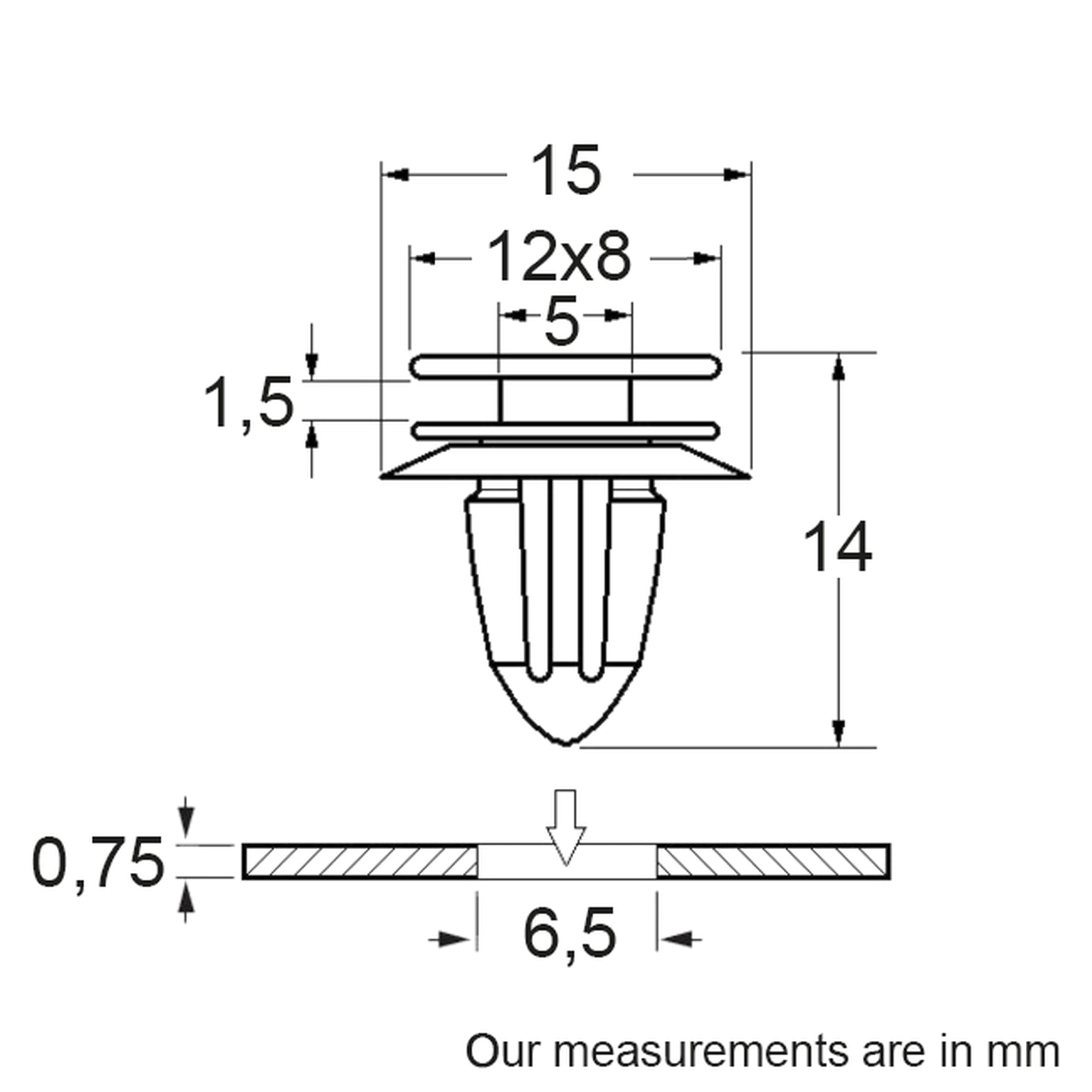 Restagraf - Kit De Fixations Pour Aile Avant 206 Toutes