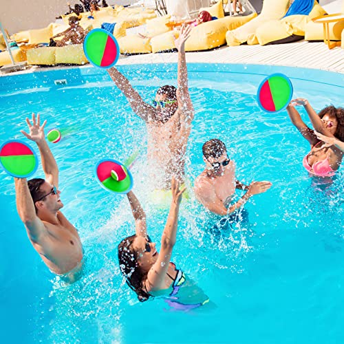 Image of Ayeboovi Toss and Catch Ball Set 8 Paddles 4 Balls Outdoor Beach Pool Toys for 3 4 5 6 7 8 Year Old Boys Girls Birthday Gifts Easter Basket Stuffers Outside Yard Games for Kids and Family Activities