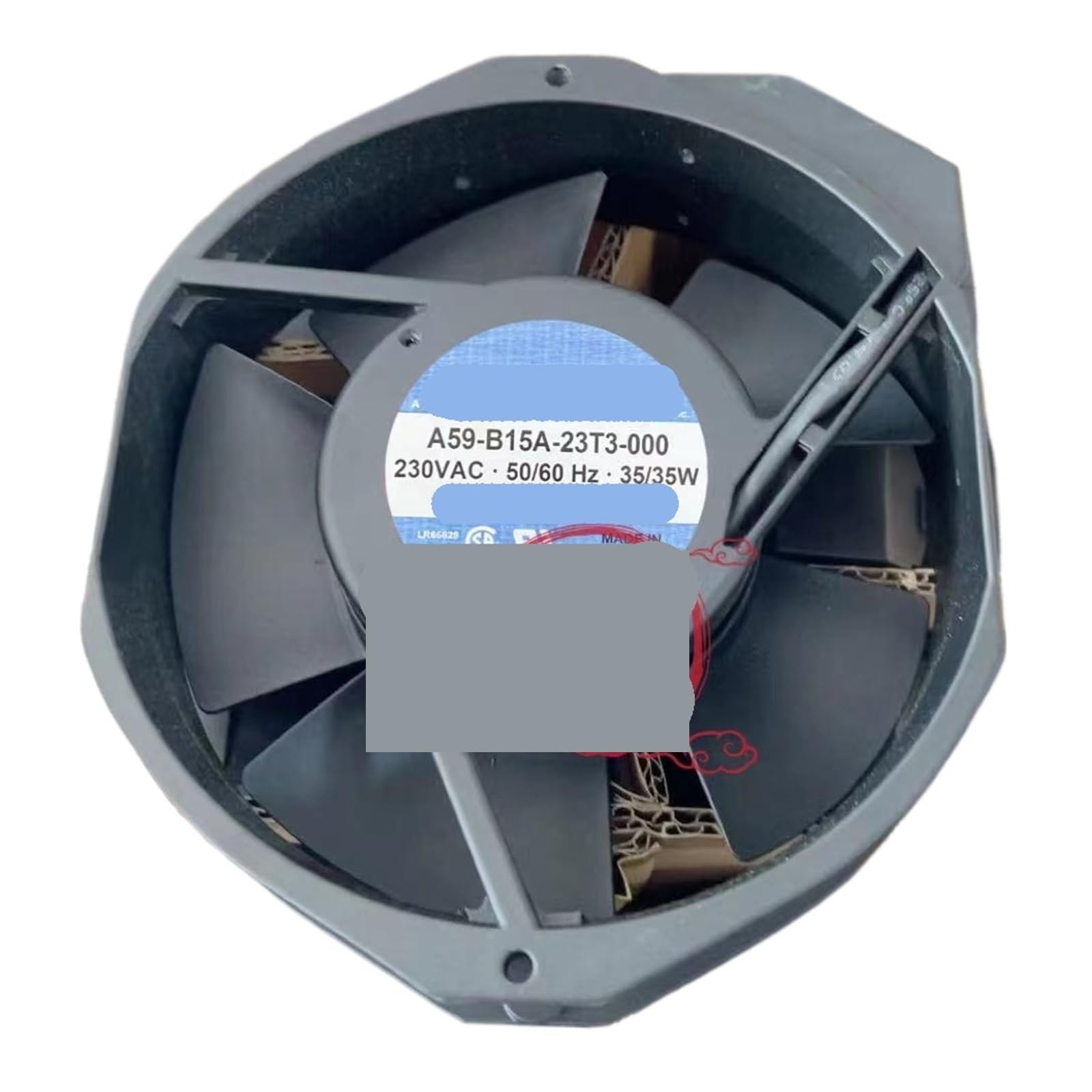 Ventilateur de refroidissement pour serveur AC 230V et armoire informatique 172mm