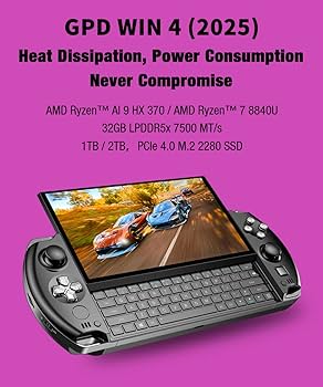 Amazon.com: GPD Win 4 2025, Portable Handheld Game Console 6