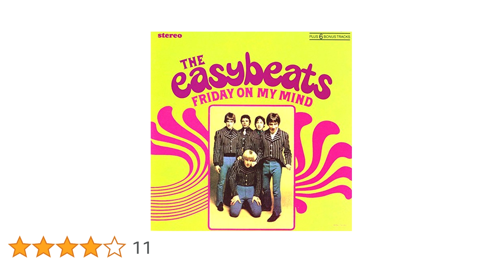 激レア日本盤　イージー・ビート Friday On My Mind 激レア日本盤 イージー・ビート Friday On My Mind Amazon.co.jp