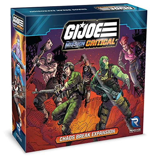 Renegade Game Studios- G.I. Joe Mission Critical Chaos Break Expansion Board Game, Multicolor (RGS02529)