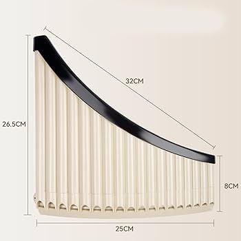 新品パンフルート　本格プロ用　ペルー調達 PAN-22 左低音 パンフルート Fa 民族楽器 フォルクローレ楽器