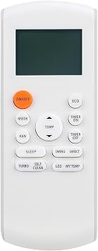 RG57A7/BGEF Replace AC Remote Compatible with Midea Lennox MrCool Pioneer