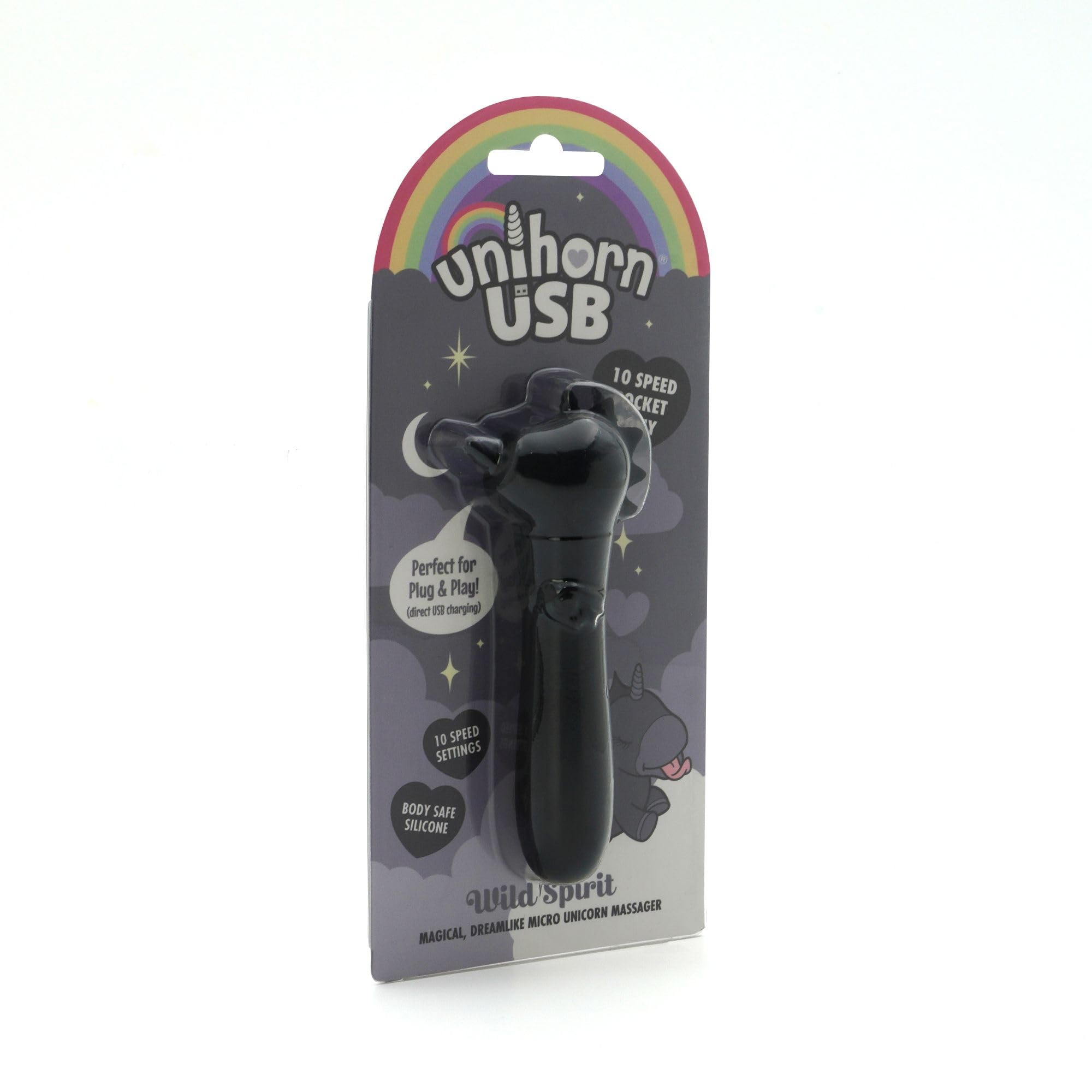 UNIHORN USB Rechargeable Bullet Vibrator for Women – Wild Spirit - Perfect Vibrating Massage Tools for Date Night - Multi Function Vibrator Making The Perfect Sex Toys for Women
