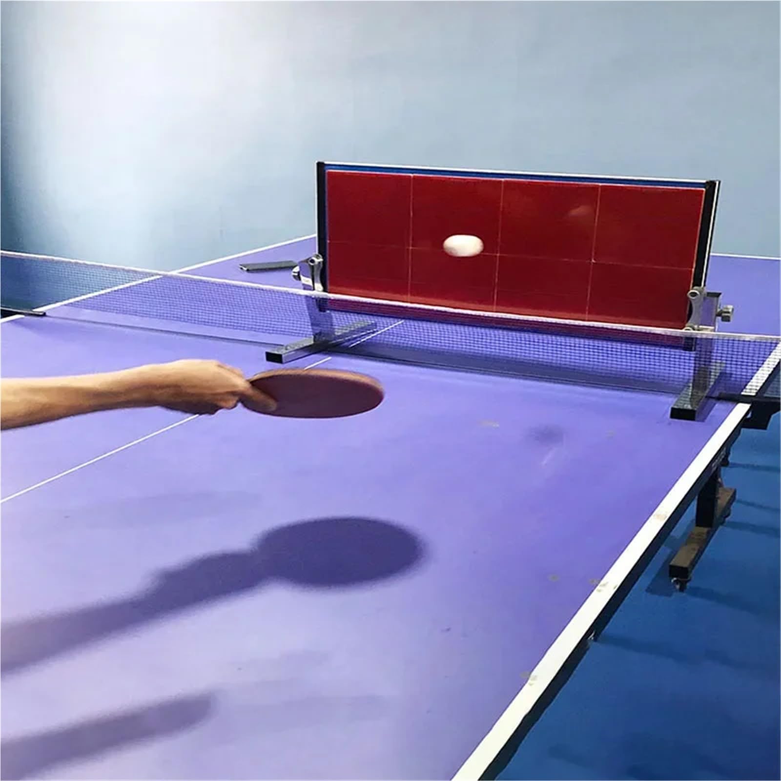 Tavolo da ping pong for allenamento con rimbalzo, macchina for rimbalzo da ping pong for allenamento individuale, allenatore professionale for esercizi Tavola di Ritorno Ping Pong