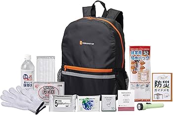 Amazon.co.jp: 岸田産業 防災セット 緊急防災12点セット（400E) 防災