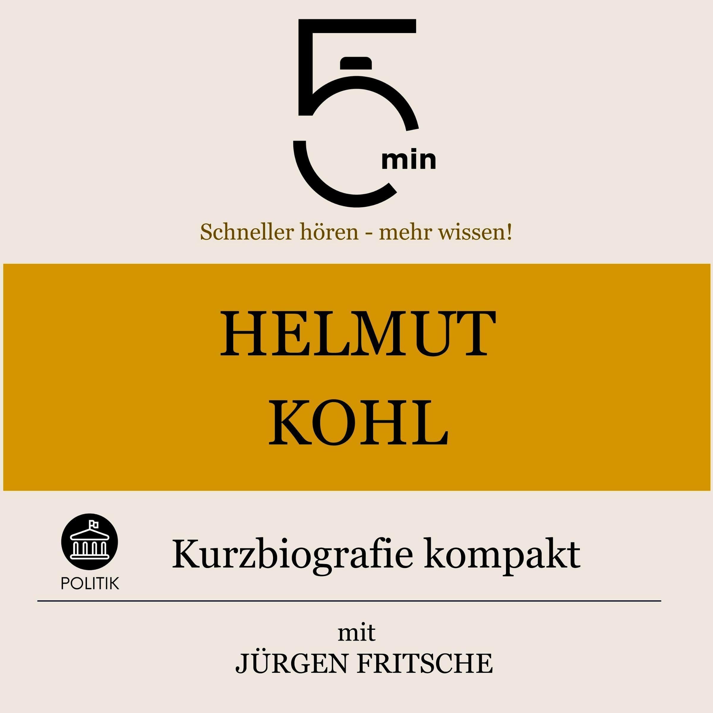 Cover art for Helmut Kohl - Kurzbiografie kompakt