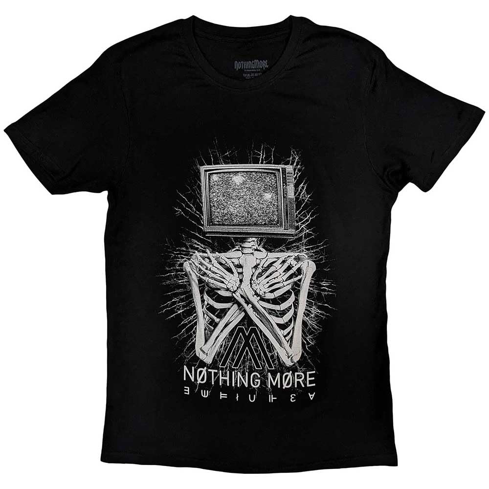 Rock Off officially licensed products Nothing More Not Machines T Shirt XXL Black