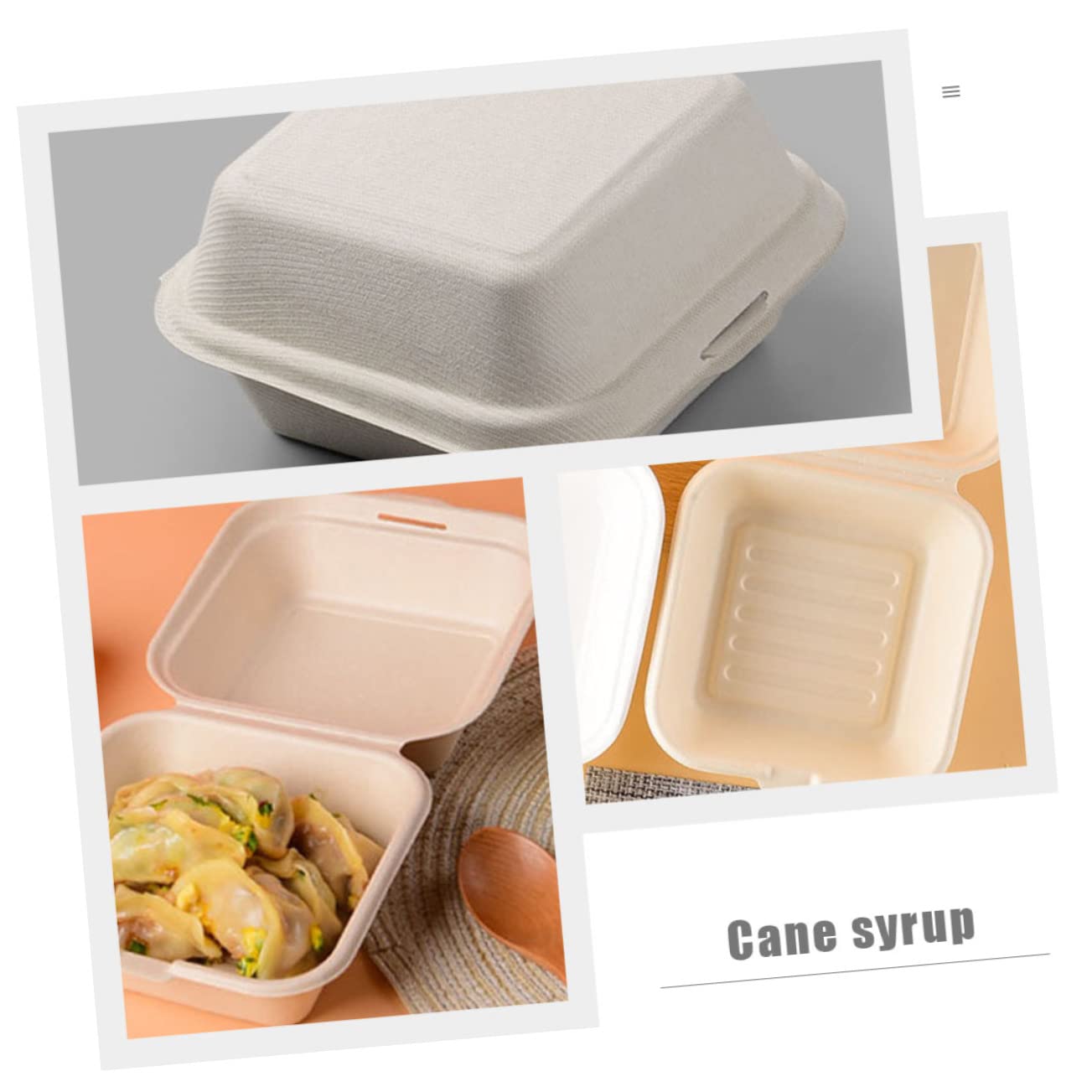 Unomor Picnic Delight: 20 Pack Disposable Snack Boxes for Takeout Bento Snacks Excellent Craftsmanship
