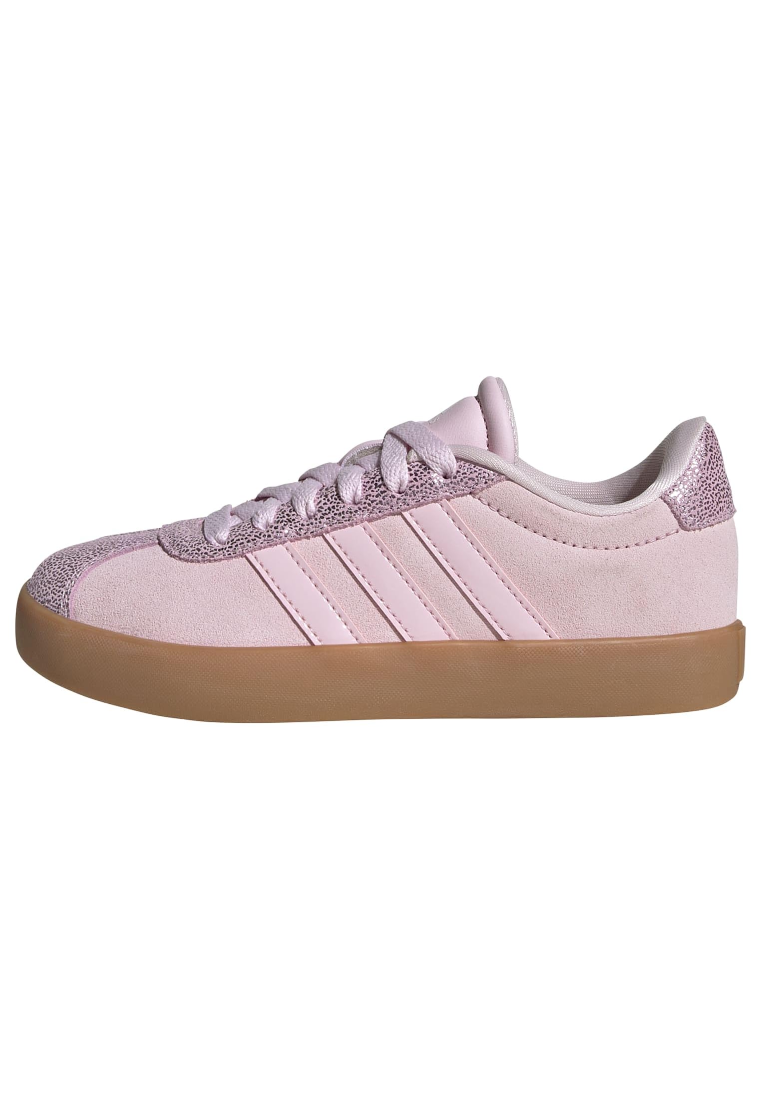 Adidas Unisex - Bambini VL Court 3.0 Shoes Kids, Clear Pink/Clear pink/GUM10, 33 EU
