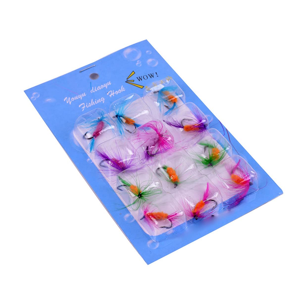 Henry Fly Fishing Set 6 Mosche Dirty Little Rat Per Pesca A Mosca - Esche Artificiali Per Luccio, Trota, Persico, Gar