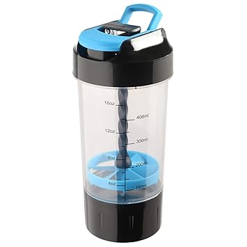 Haans Cyclone Protein Shaker Bottle for Gym 500ml - image, photos