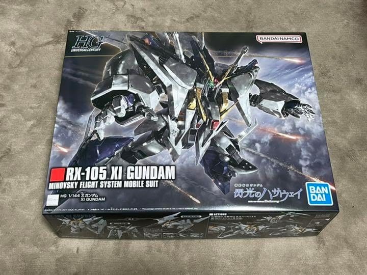 再販) HGUC 1/144 RX-105 Ξガンダム(クスィーガンダム) 機動戦士