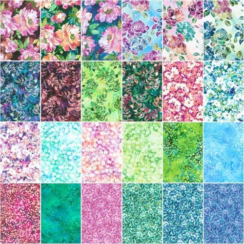 Bella Blossoms Roll Up 40 2.5-inch Strips Jelly Roll Robert Kaufman Fabrics RU-1311-40 image 4