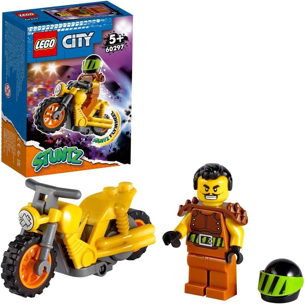 City Demolition Stunt Bike 60297 Building Kit (12 Pieces)