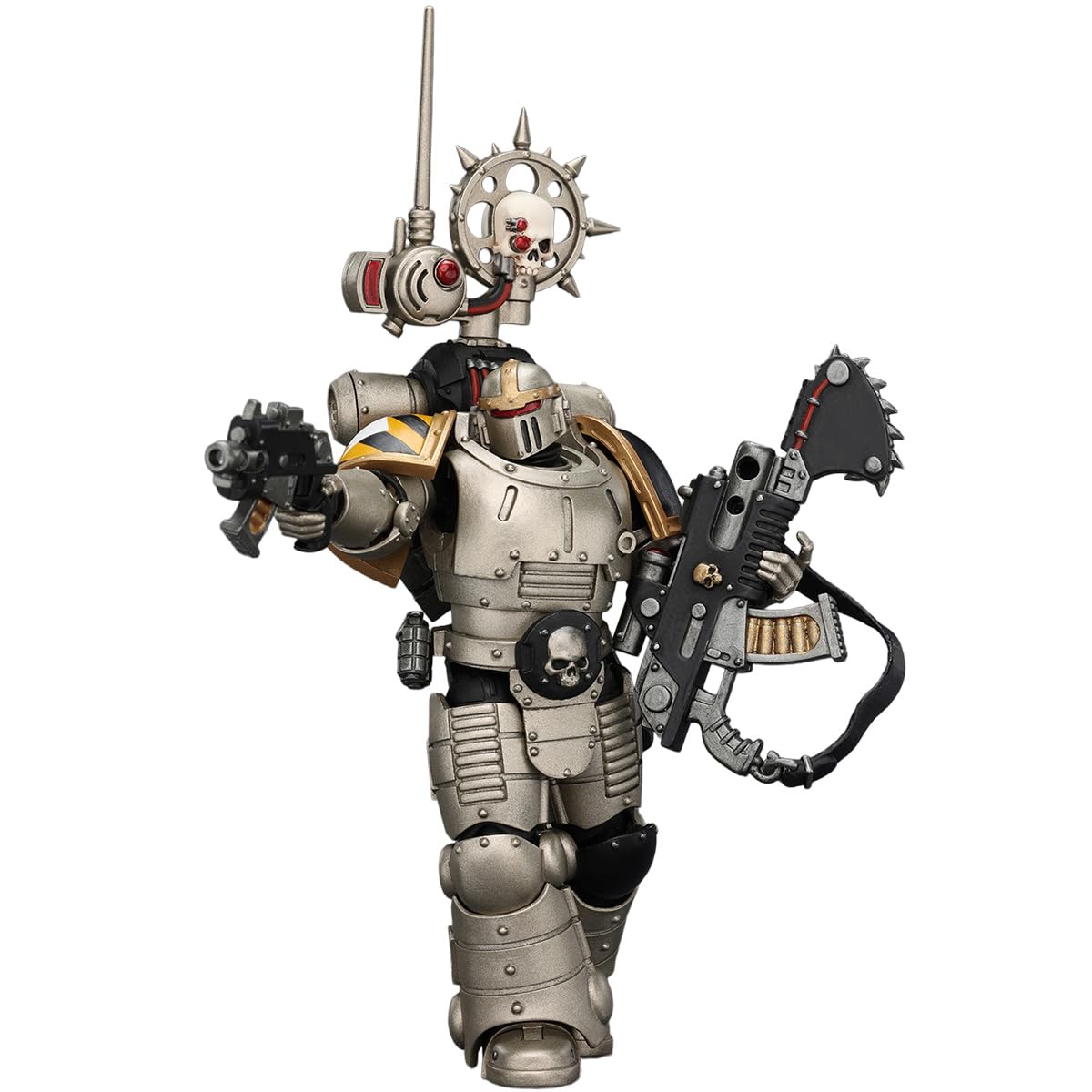 HiPlay JOYTOY Warhammer The Horus Heresy Iron Warriors MkII Legionario 2 con Bolter e Pistola Bolter (JT04469) Figura d'Azione Scala 1/18