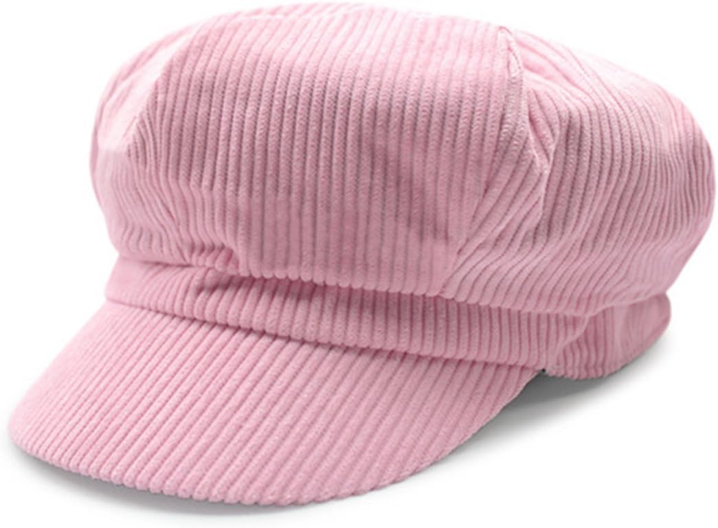 Womens Retro Corduroy Ivy Newsboy Paperboy Cabbie Gatsby Painter Hats Caps - Image 3