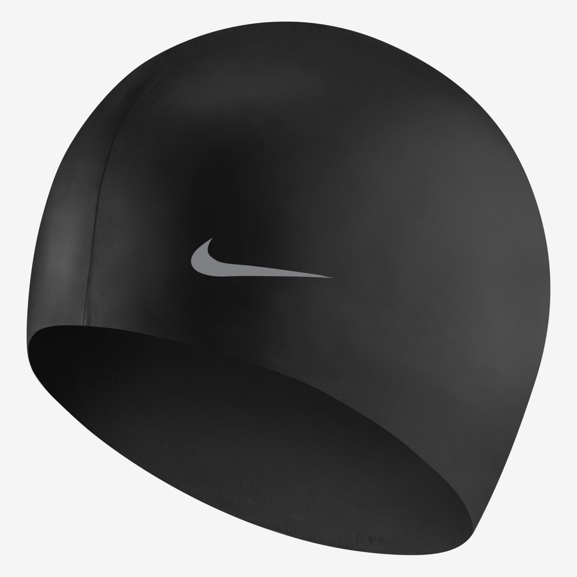 Nike  Kids Silicone Juniors Swim Cap - Black - Junior