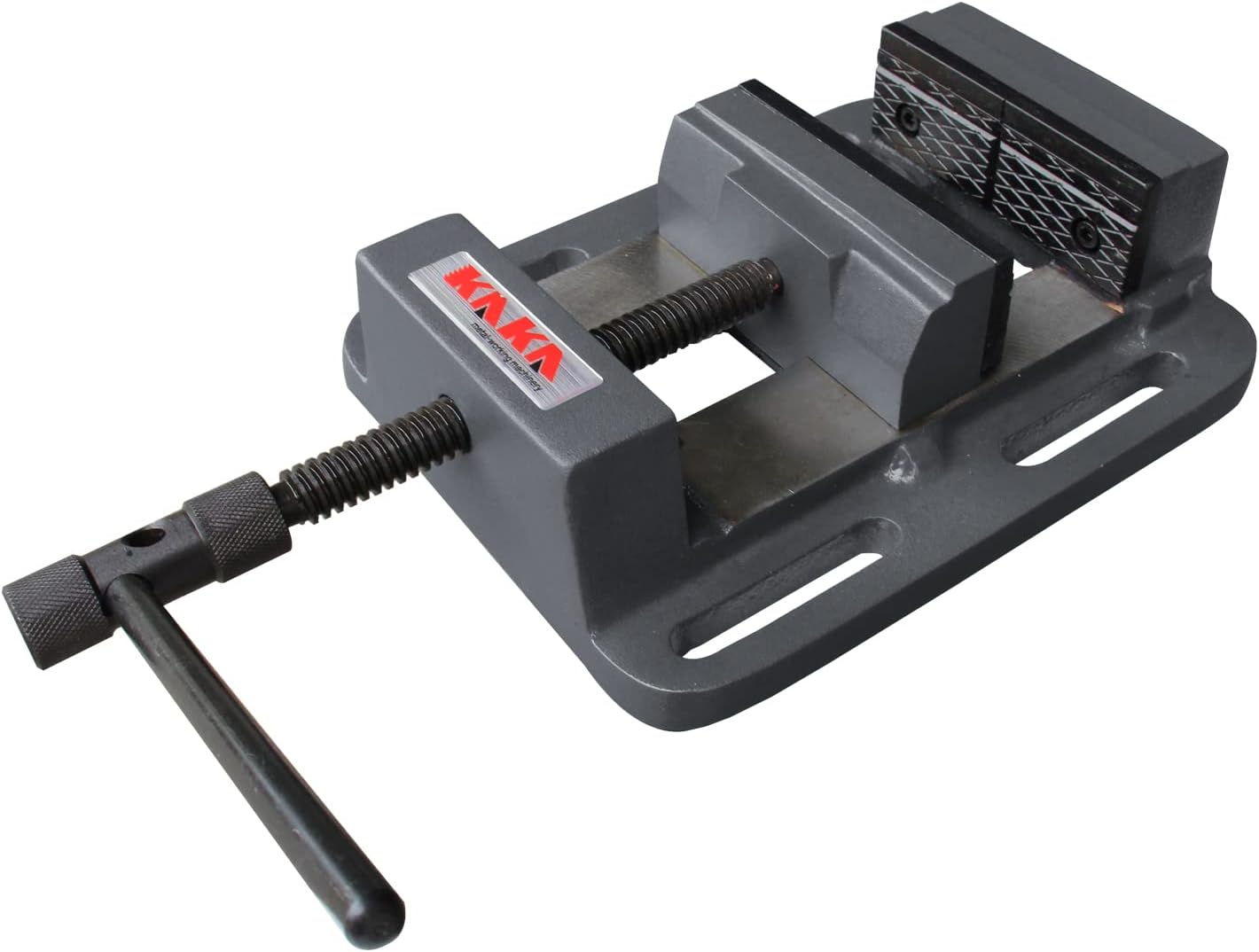 KAKA INDUSTRIAL Drill Press Clamping Vice,Precise Drilling Press Vise (BSM-125)