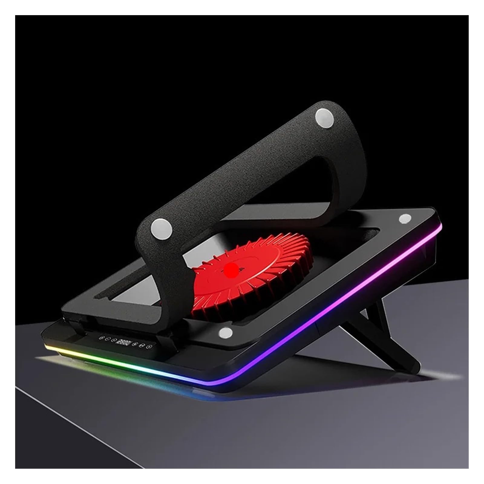 Supporto di raffreddamento for laptop da gioco GT600, for notebook da 14", 16", da 18" a 19", turboventola da 5,5 pollici, altezze regolabili a 7 livelli(V2)