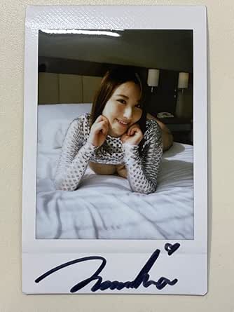 安倍なつみ『直筆サイン入り写真-08』
