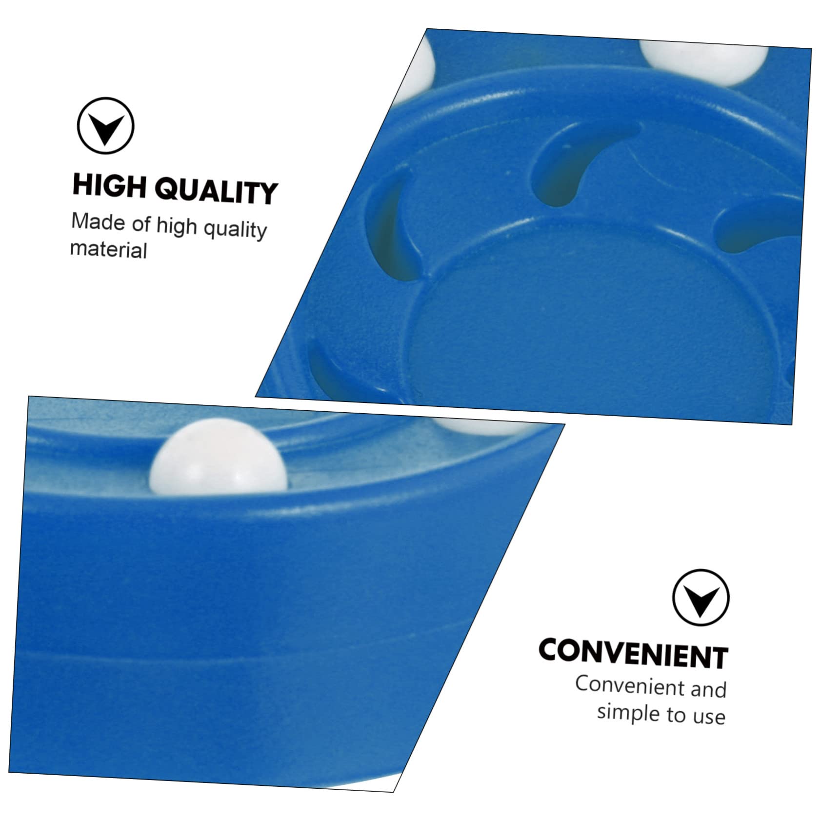 HANABASS 4 Stück Damen Hockeybälle Spiel Hockey Pucks Trainingspucks Rollhockey Puck Hockeybälle Zum Üben Professioneller Hockey Puck Für Spiel Hockey Üben Puck