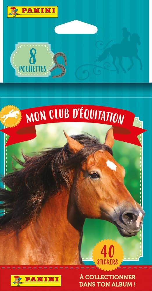Panini Konie Mój Klub Jeździectwo Blister 8 kieszeni, 004899KBF8