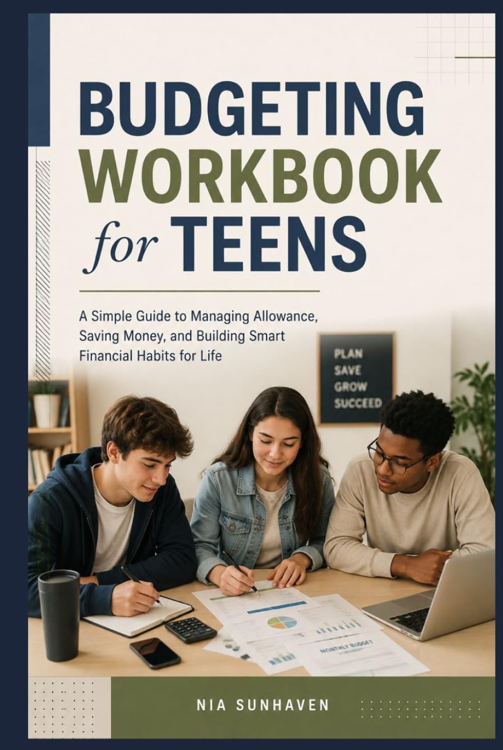 Budgeting Workbook for Teens: A Simple Guide to Managing Allowance, Saving Money, and Building Smart Financial Habits for Life