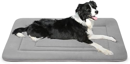 Miniatura 10 de JoicyCo Cama para perro, alfombrilla suave para cama de perro, 36 pulgadas, parte inferior antideslizante, lavable para perros medianos y grandes,