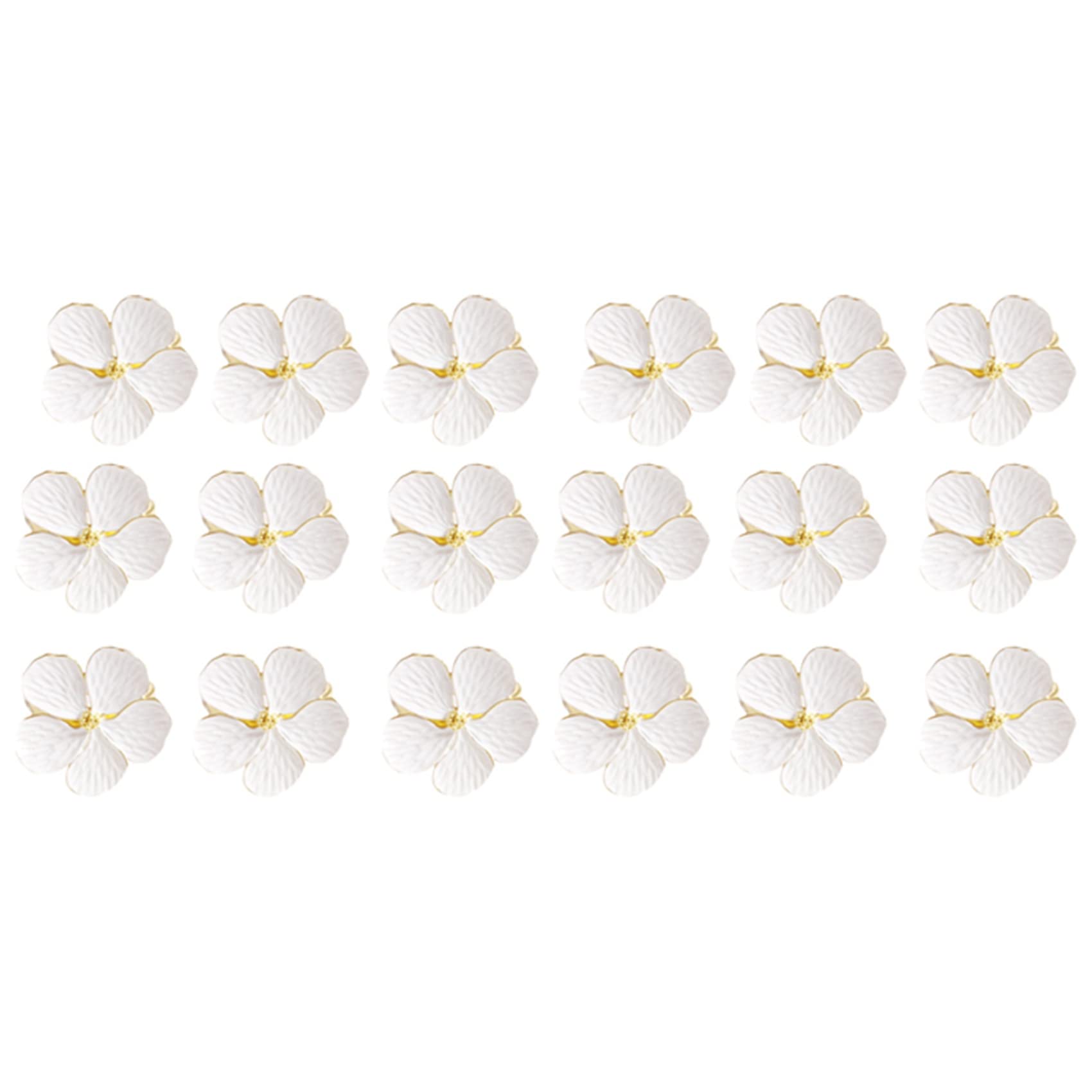 Hndhbfgrt 18 Pcs Flower Napkin Buckle Napkin Ring Napkin Ring, Used for Wedding, Festival, Banquet, Daily Party Decoration