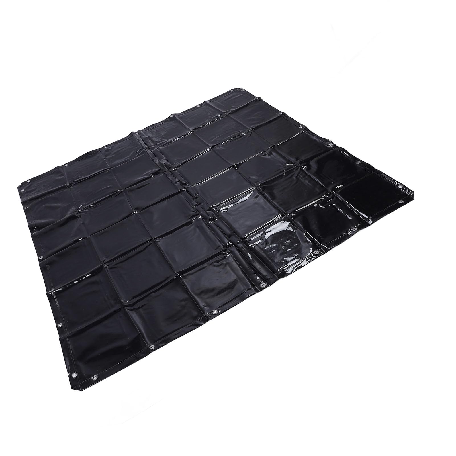 Écran de Soudage 5,7x5,7 Pieds avec Protection UV à 6 Niveaux pour Atelier et Environnements Industriels Vert foncé