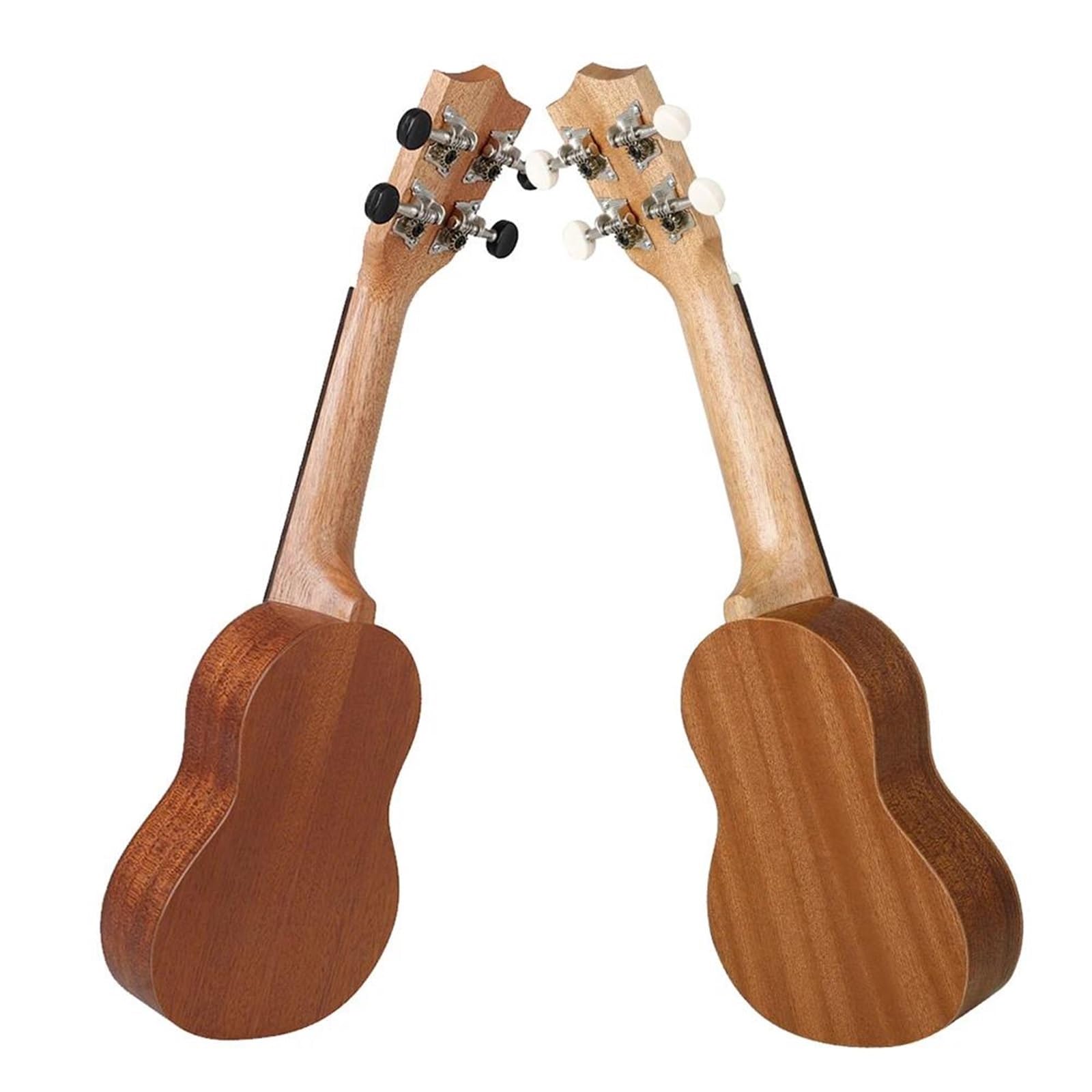 Estándar Ukelele Ukelele De 17 Pulgadas Para Principiantes Instrumento Musical Madera Abeto 4 Cuerdas Con Bolsa Almacenamiento Fácil Tocar(Brown)