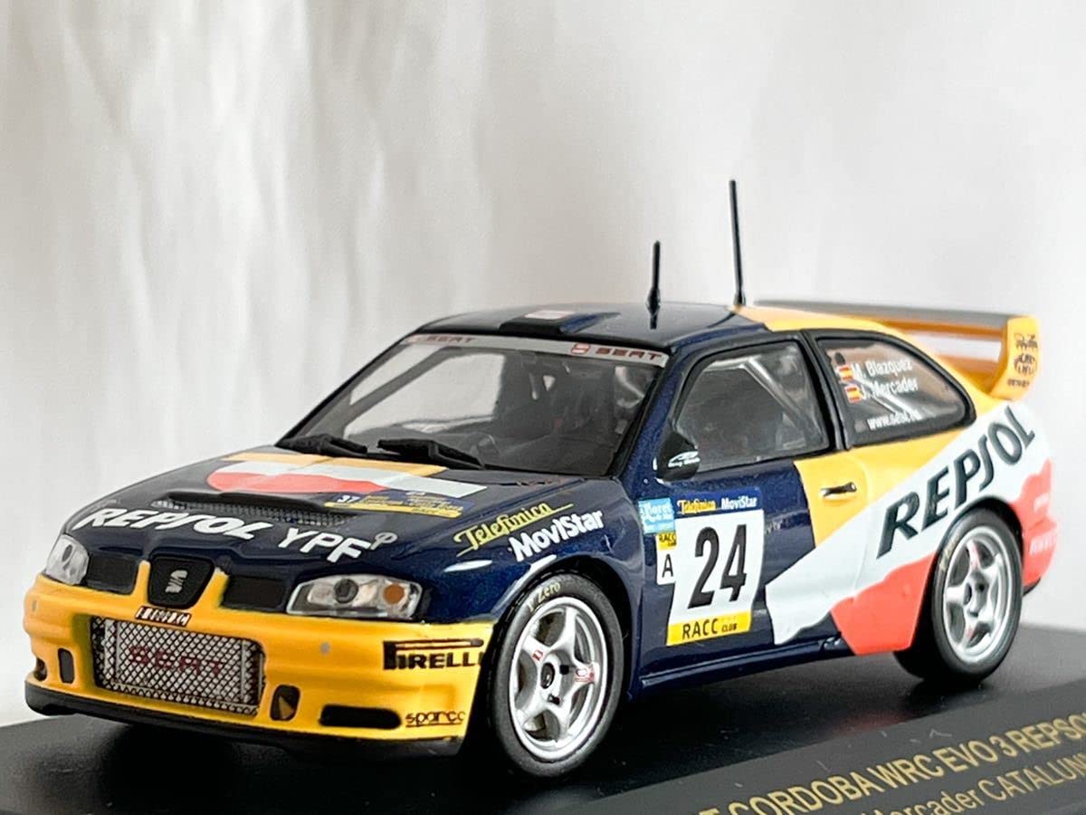 Amazon.co.jp: Ixo 1/43 SEAT CORDOBA WRC EVO 3 REPSOL 2001 Rally