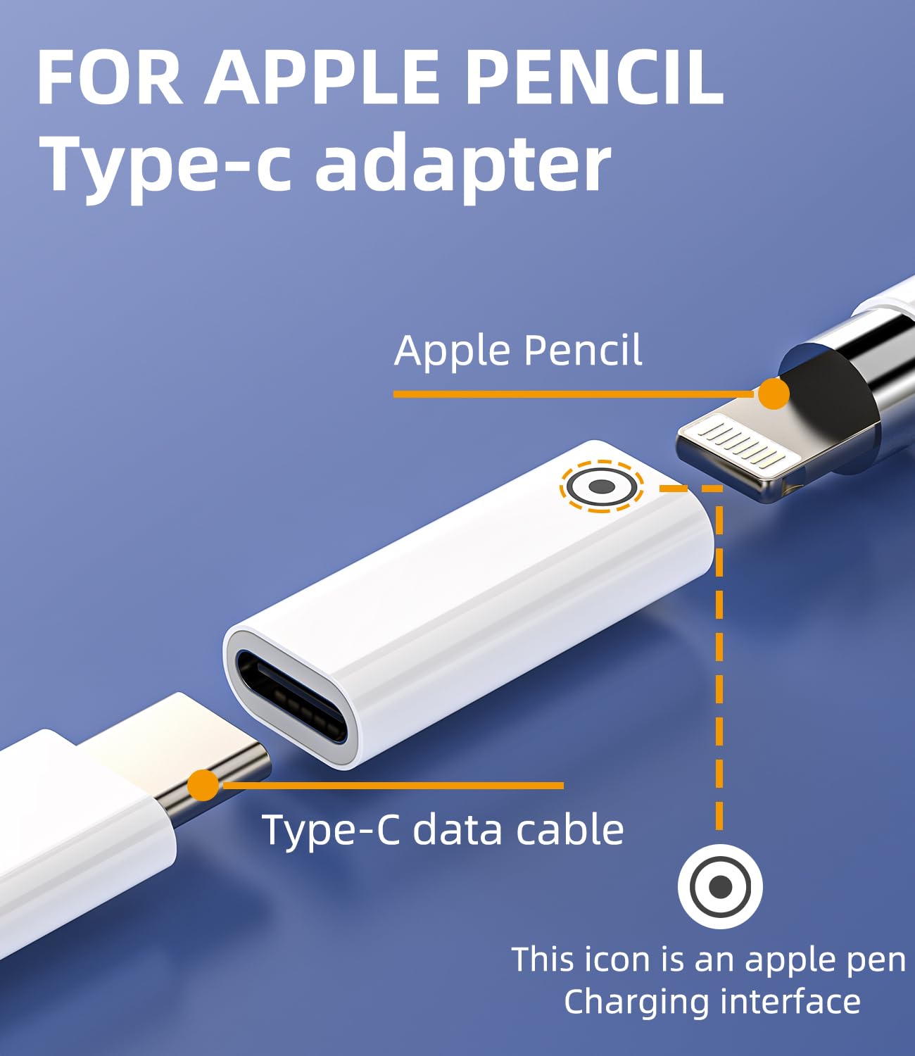 Amazon.co.jp: Apple Pencil(ライトニング) - USB Cアダプター 第1世代