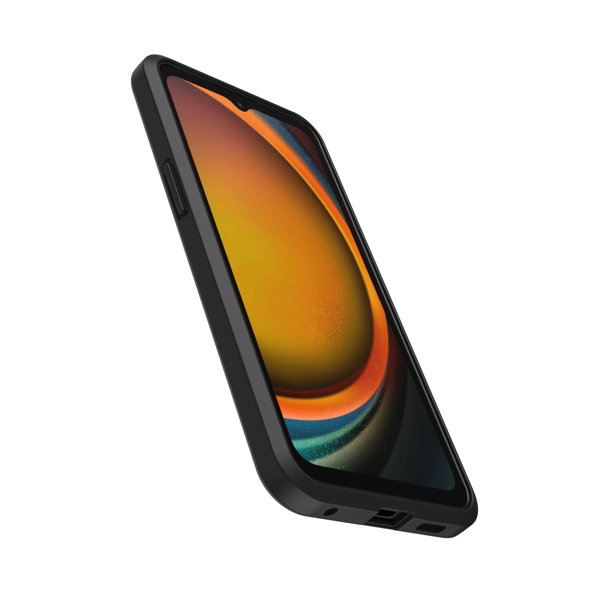 OtterBox Sleek Etui do Samsung Galaxy XCover 7, Odporne na Wstrząsy i Upadki, Przetestowane Zgodnie ze Standardami Wojskowymi, Czarne, Bez Opakowania Detalicznego