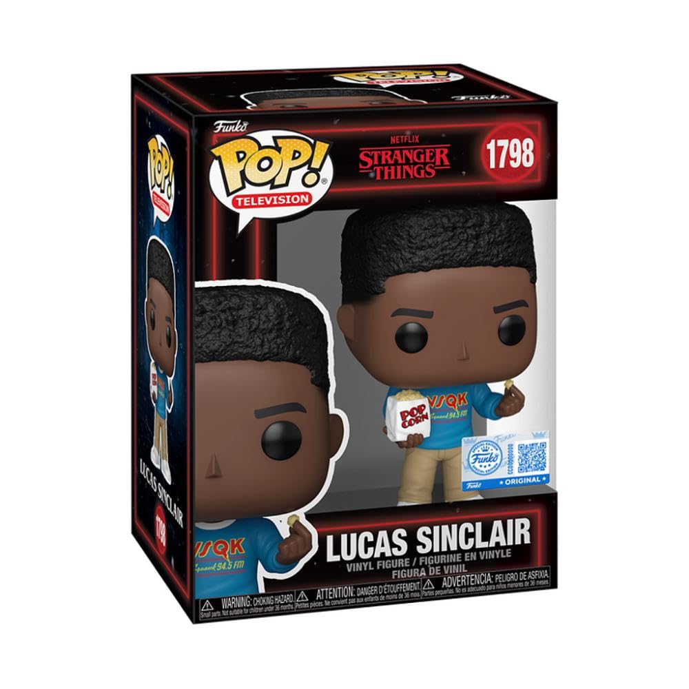 Funko PopVinyl Excl ST S5 Lucas Sinclair - Palomitas de maíz